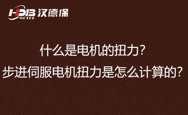 什么是電機的扭力？步進(jìn)伺服電機扭力是怎么計算的？